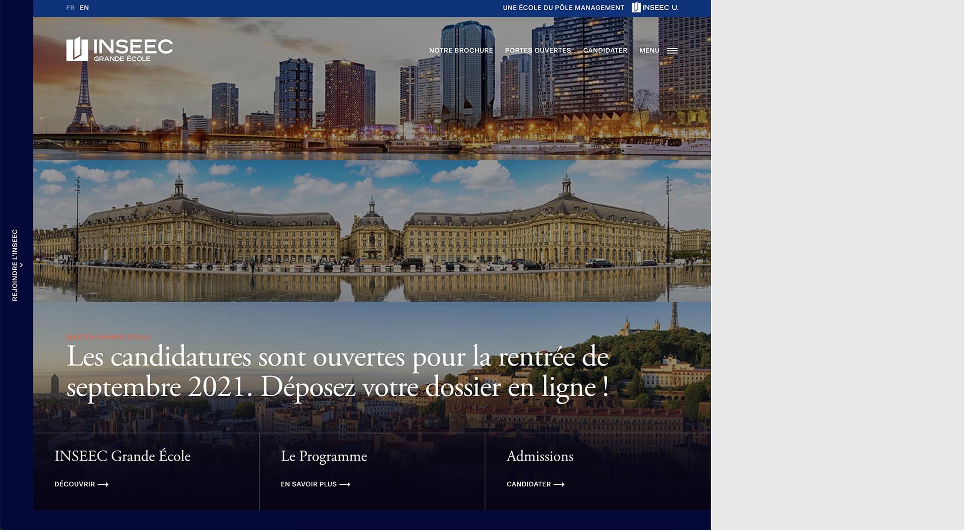 Image projet INSEEC Grande écoles